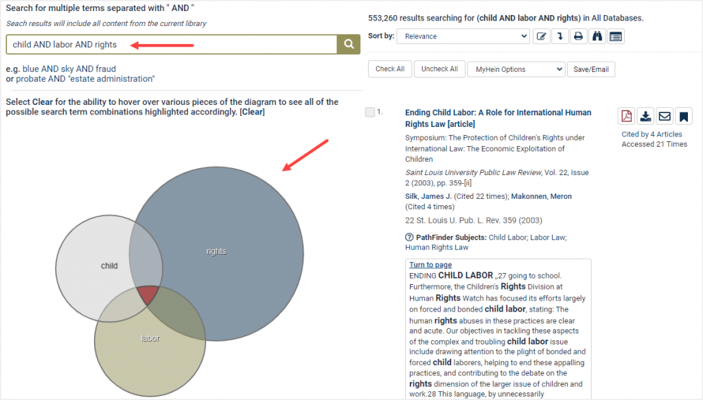 image of venn diagram search result