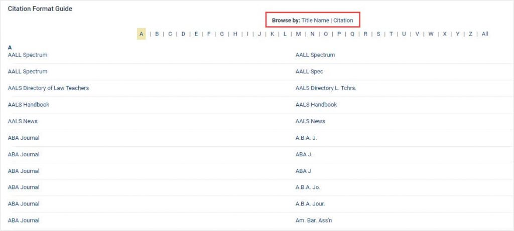 image of citation format guide