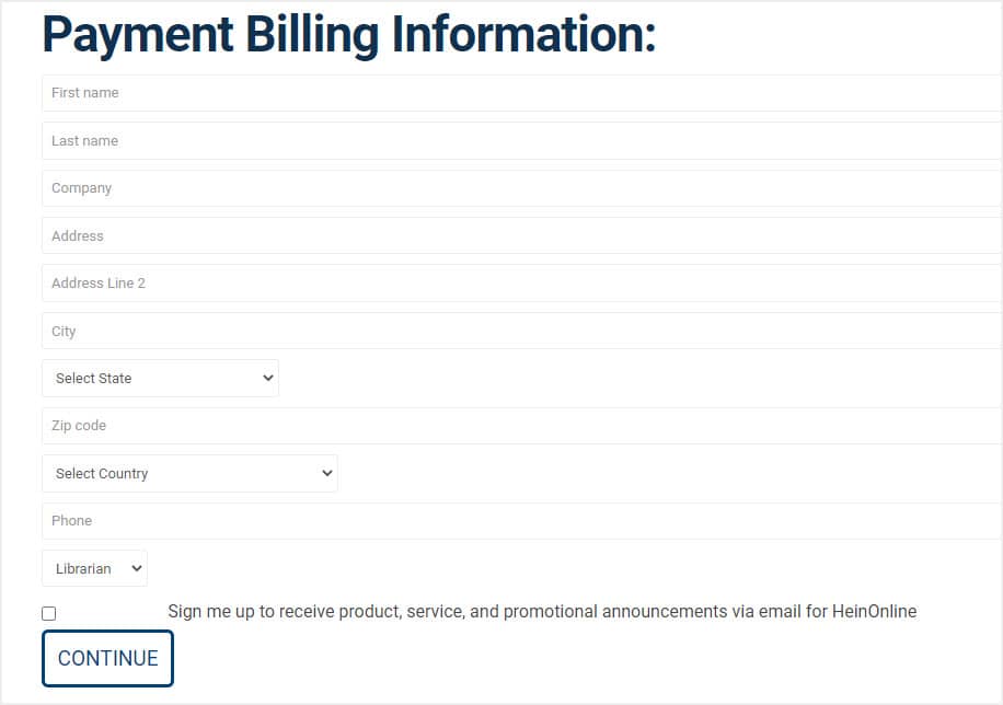 image of payment billing info