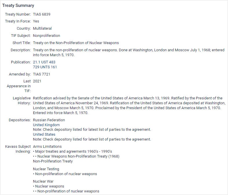 image of treaty summary in world treaty library