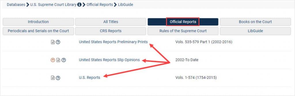 Us supreme court clearance database